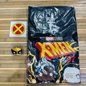 Funko Pop X Men 97 T-Shirt X Large. Marvel Collector Corps Exclusive